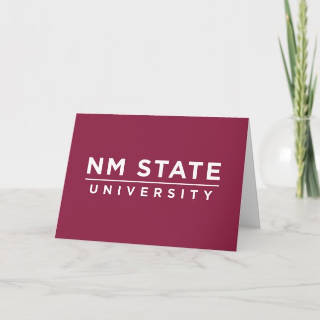 New Mexico State University:s examen Kort (Framsida)