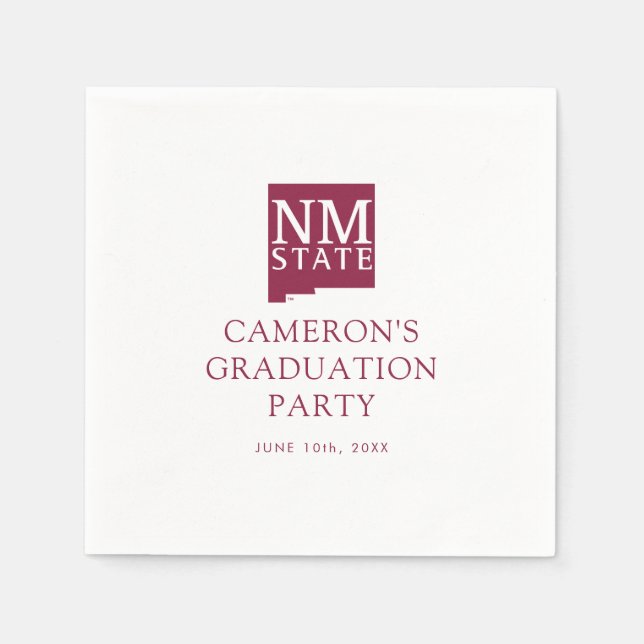 New Mexico State University:s examen Pappersservett (Framsidan)