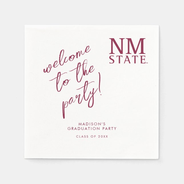 New Mexico State University:s examen Pappersservett (Framsidan)