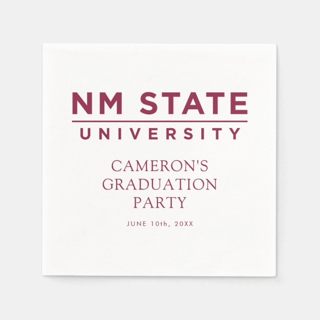 New Mexico State University:s examen Pappersservett (Framsidan)