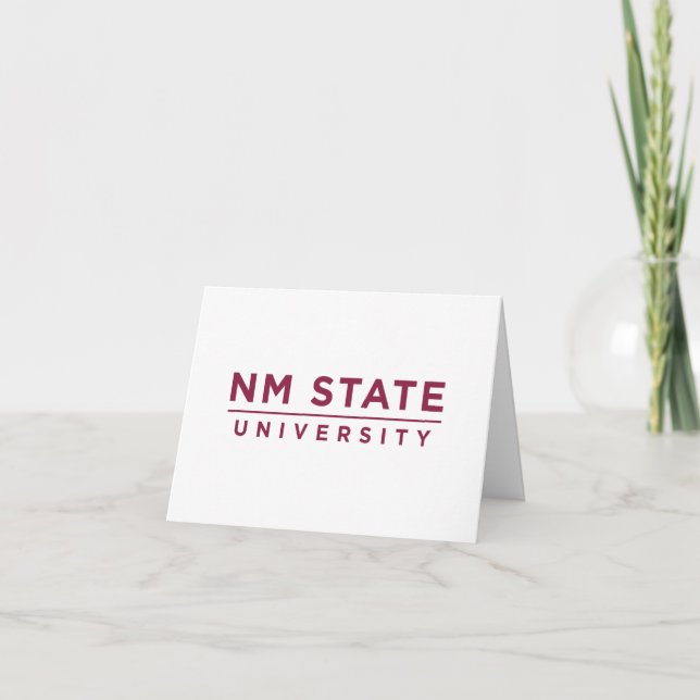 New Mexico State University:s examen Tack Kort (Framsida)