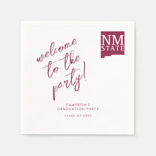 New Mexico State University:s examenutfärdande Pappersservett