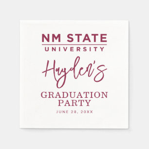 New Mexico State University:s examenutfärdande Pappersservett