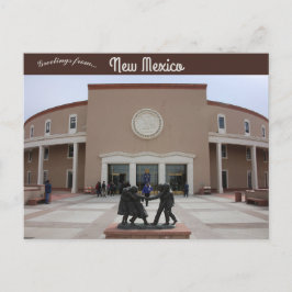 New mexico-staten Huvudstad Santa Fe New mexico Vykort