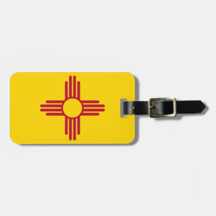 new mexico Statlig flagga Bagagebricka