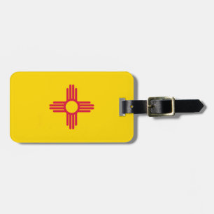 New mexico Statlig flagga Bagagebricka
