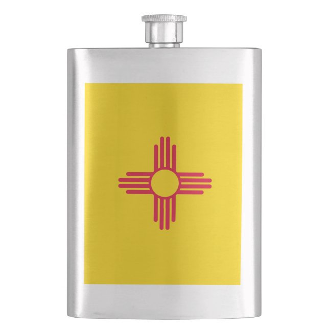 New mexico Statlig flagga design Fickplunta (Framsidan)