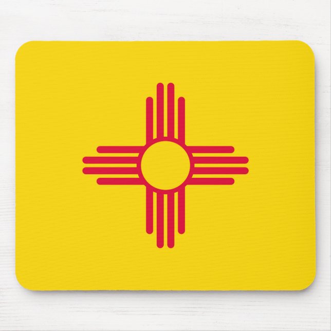 New mexico Statlig flagga design Musmatta (Framsidan)