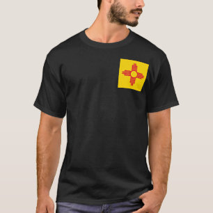 New mexico Statlig flagga design T Shirt