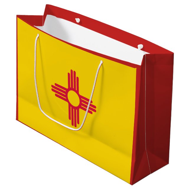 New mexico Statlig flagga Gift Bag (Framsidan Vinklad)