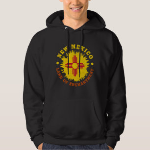 NEW MEXICO STATLIG FLAGGA HOODIE