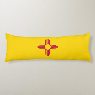 New mexico Statlig flagga Kroppskudde