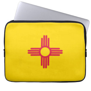 New mexico Statlig flagga Laptop Fodral
