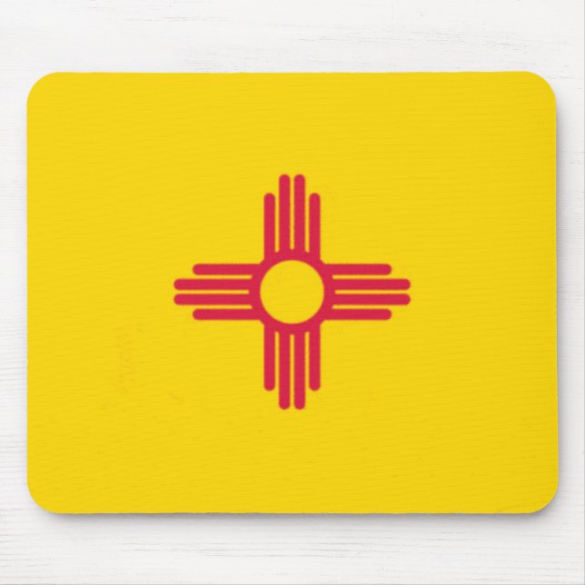 New mexico Statlig flagga Musmatta (Framsidan)