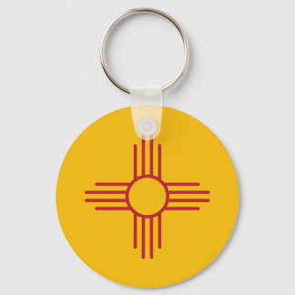 New mexico Statlig flagga Nyckelring