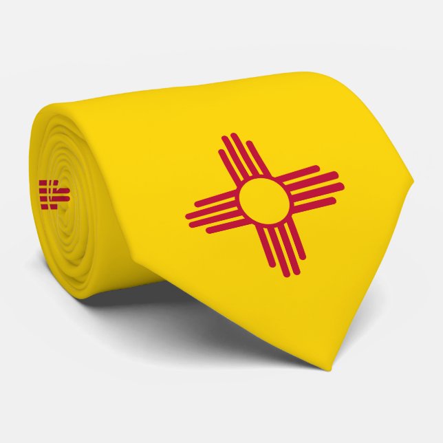 New mexico Statlig flagga Slips (Rullad)