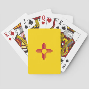 NEW MEXICO STATLIG FLAGGA USA CASINOKORT
