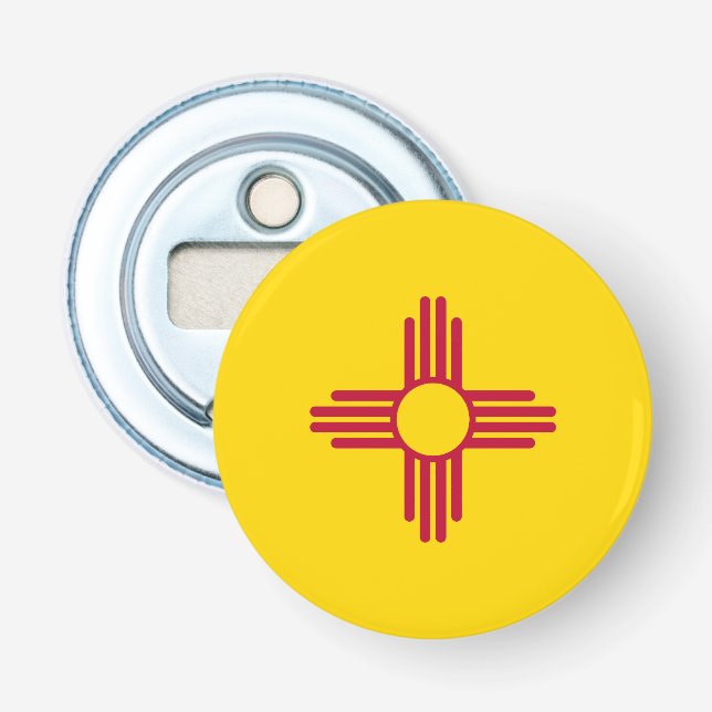 New Mexico statsflagga Flasköppnare (Framsidan)