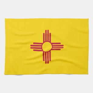 New Mexico statsflagga Kökshandduk