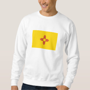 New Mexico statsflagga Lång Ärmad Tröja
