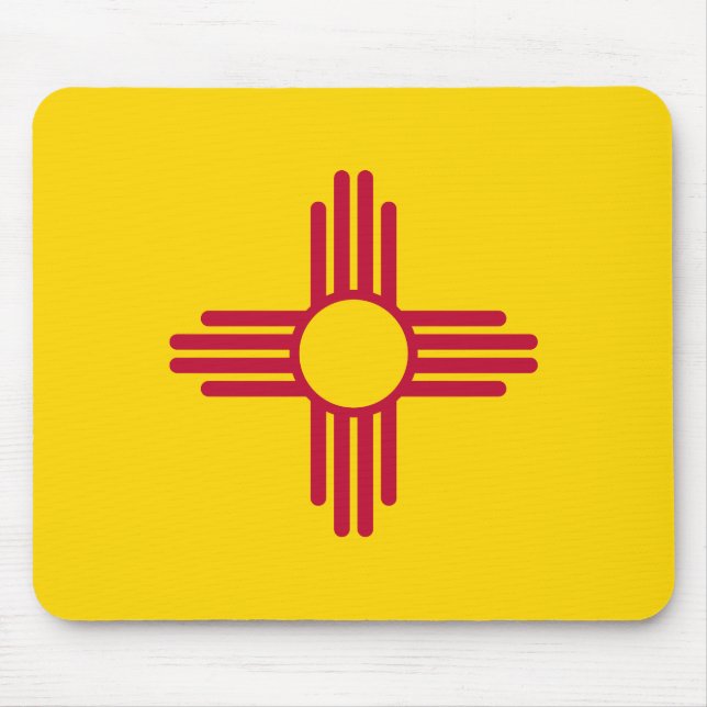 New Mexico statsflagga Musmatta (Framsidan)