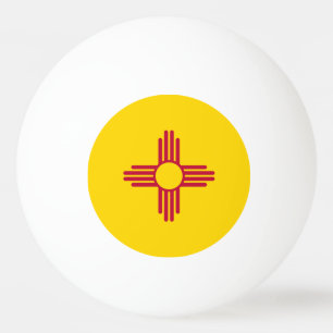 New Mexico statsflagga Pingisboll