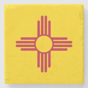 New Mexico statsflagga Stenunderlägg