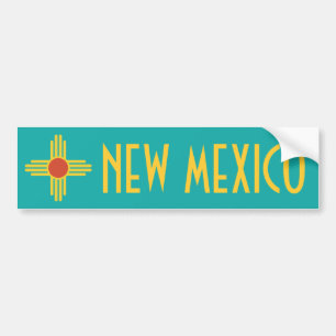 New mexico stötfångare bildekal