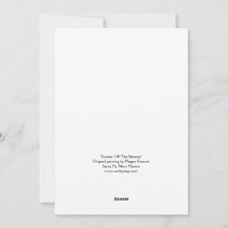 New mexico Sunset: Land Enchantment Julkort