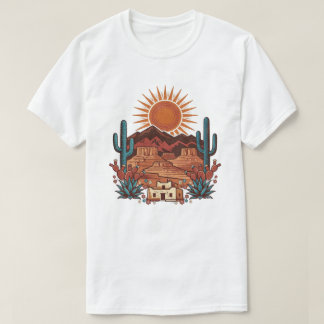 New Mexico Sydväst Desert T-Shirt