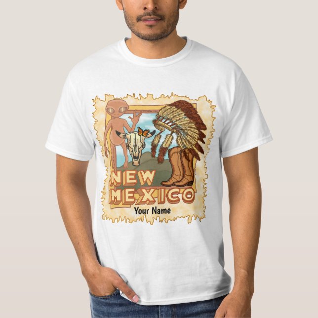 New mexico t shirt (Framsida)