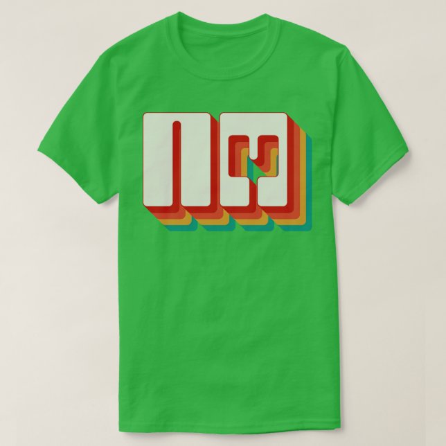 New mexico t shirt (Design framsida)