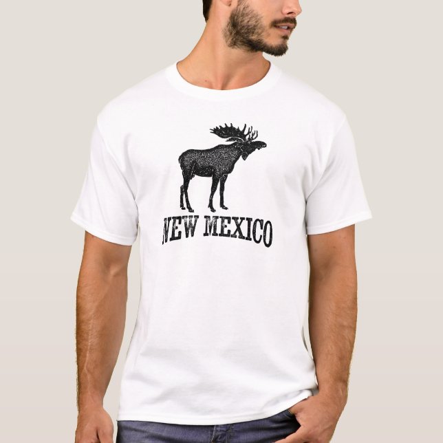 New mexico T-shirt - Moose (Framsida)