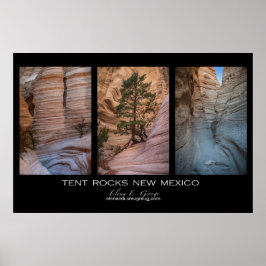 New mexico Tält Sten Poster