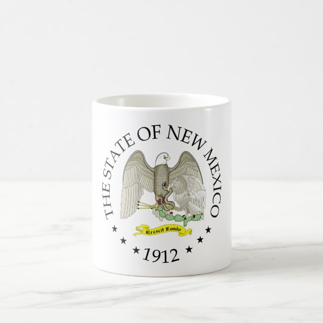 New mexico-tecken kaffemugg (Center)