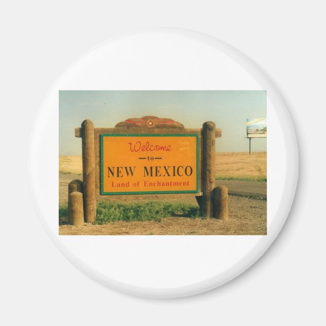 New mexico-tecken magnet (Framsidan)