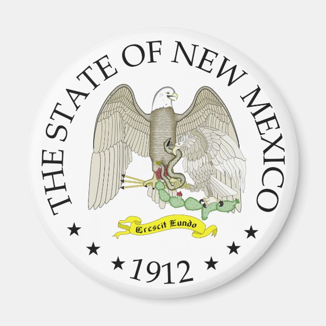 New mexico-tecken magnet (Framsidan)