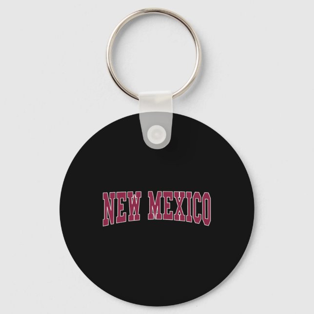 New Mexico - Throwback Design - Clic  Nyckelring (Framsida)