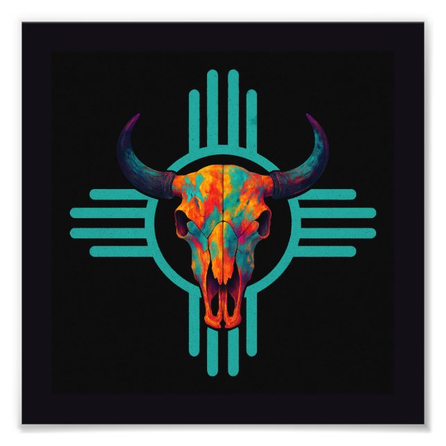 New Mexico Trovat och Sant  Fototryck (Framsidan)
