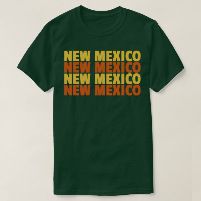 New mexico TShirt T Shirt (Design framsida)