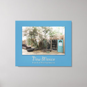 New mexico Turcoise Trail Wrapped Canvas