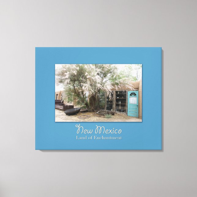 New mexico Turcoise Trail Wrapped Canvas (Framsida)