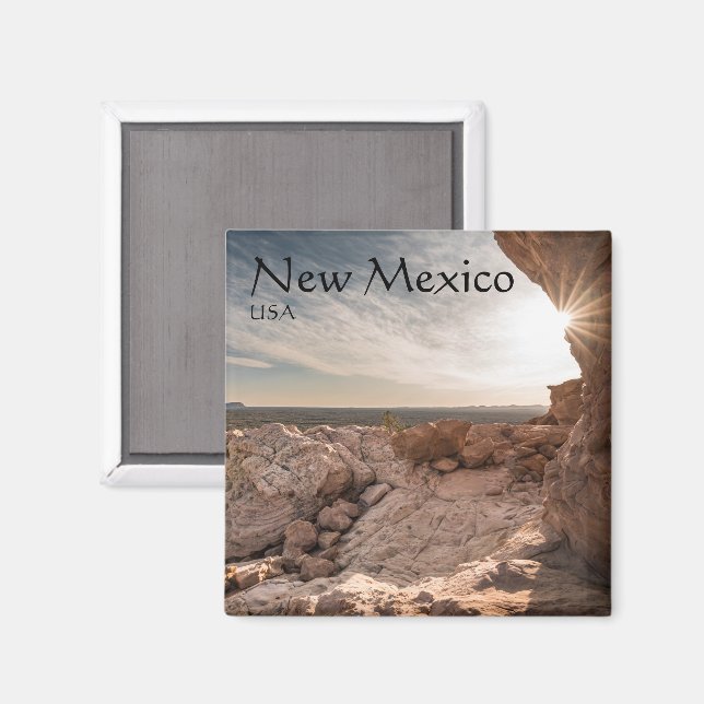 NEW MEXICO - USA MAGNET (Front/Back)