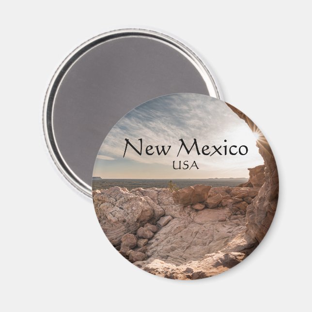 NEW MEXICO - USA MAGNET (Front/Back)