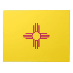 New mexico (USA:s delstat) Flagga Anteckningsblock