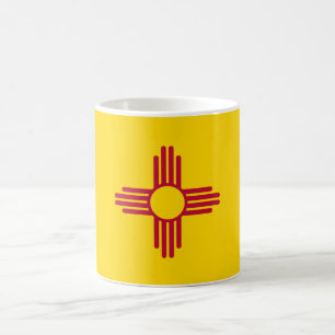 New mexico (USA:s delstat) Flagga Kaffemugg