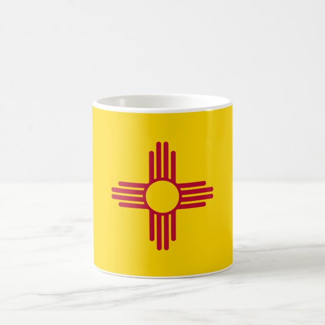 New mexico (USA:s delstat) Flagga Kaffemugg (Center)