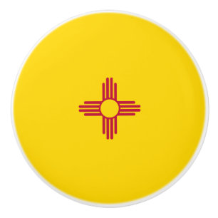 New mexico (USA:s delstat) Flagga Knopp