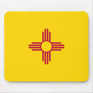 New mexico (USA:s delstat) Flagga Musmatta