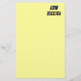 New mexico, USA Text Brevpapper